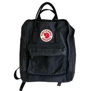 Fjallraven Kanken Black Backpack Mini Classic School Travel Daypack